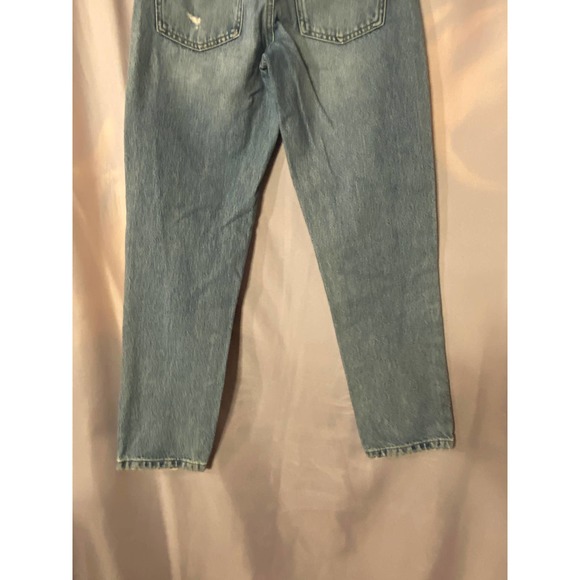 Garage Denim Jeans  Size 00  Heavy Denim  Straight Leg distressed jeans - Picture 8 of 14